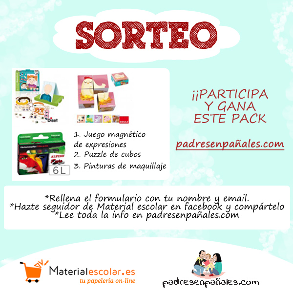 sorteo material escolar
